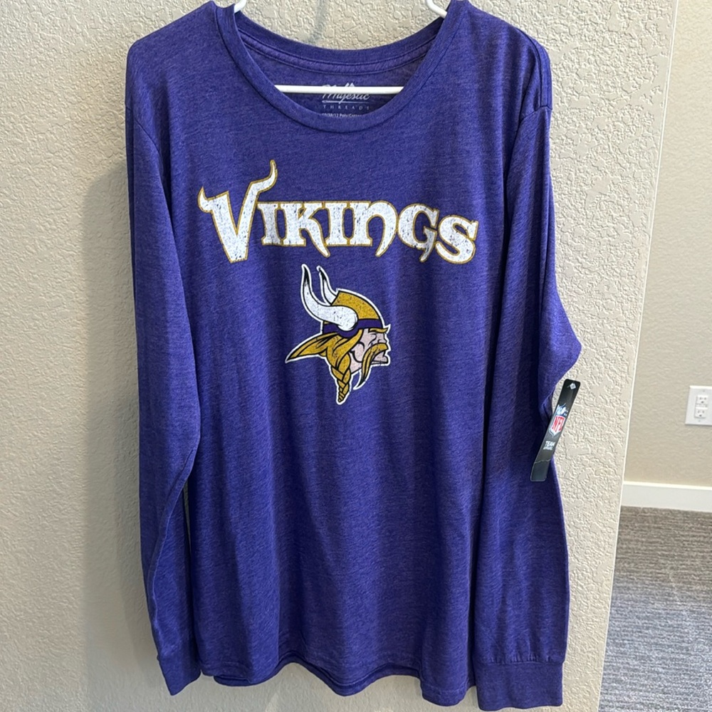 NEW NFL Minnesota Vikings mens XL